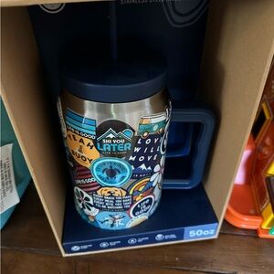 LIFE is GOOD 50 oz reusable bottle! Super cute “pre painted “ sticker look😍